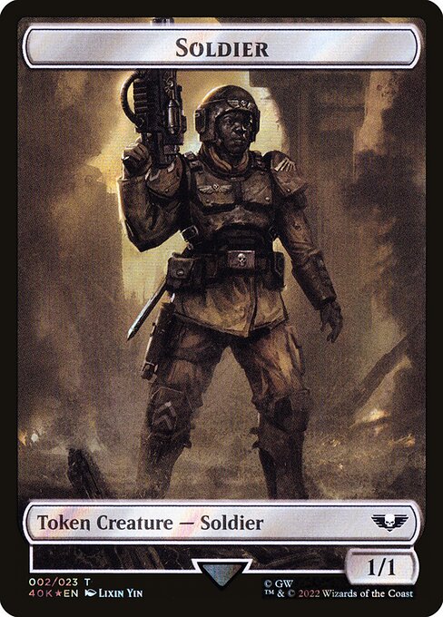 Soldier (Warhammer 40,000 Tokens #2★)