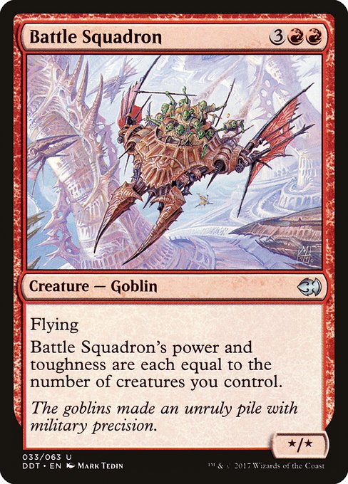 Battle Squadron (Duel Decks: Merfolk vs. Goblins #33)