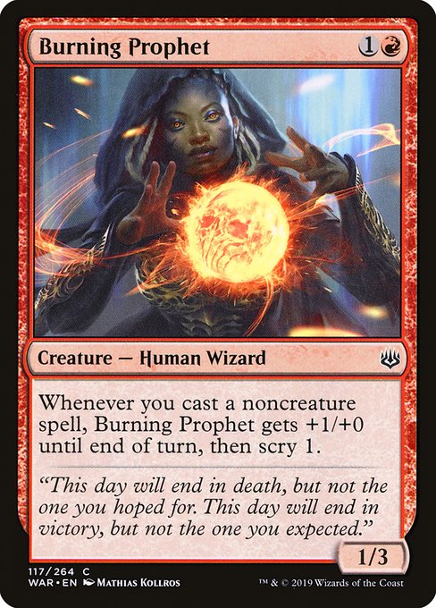 Burning Prophet (War of the Spark #117)