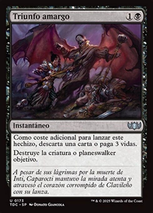 Triunfo amargo