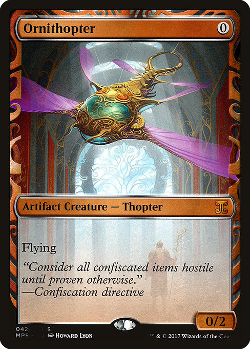 Ornithopter card image