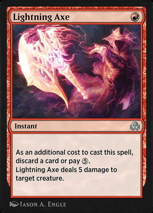 Lightning Axe (Shadows over Innistrad Remastered #166)