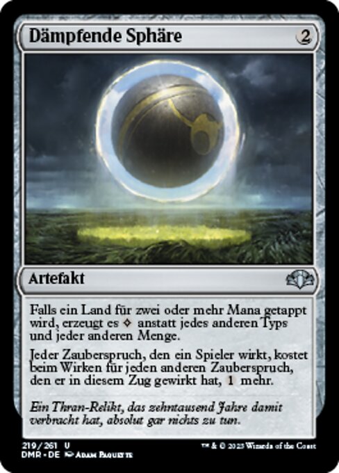 Damping Sphere (Dominaria Remastered #219)