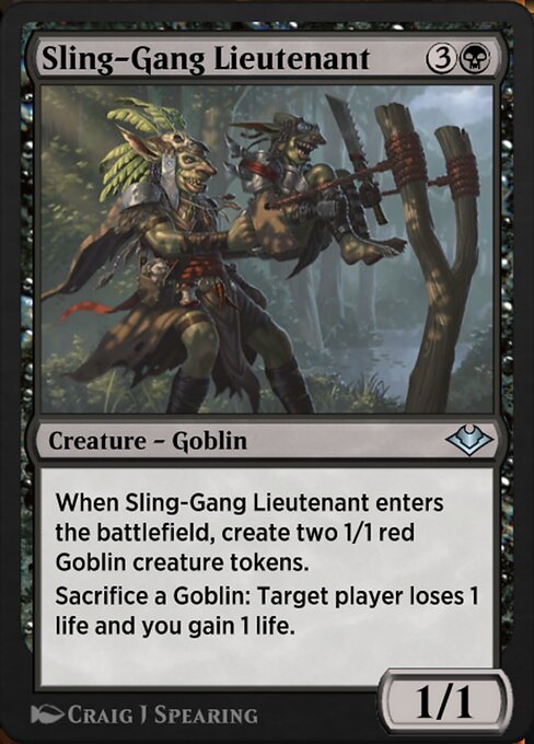 Sling-Gang Lieutenant (Jumpstart: Historic Horizons #386)
