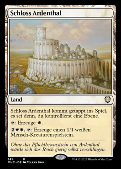 Castle Ardenvale (Phyrexia: All Will Be One Commander #149)