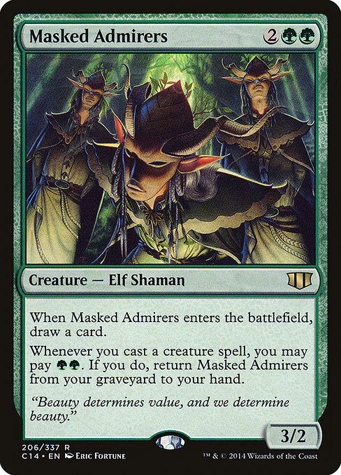 Masked Admirers (Commander 2014 #206)