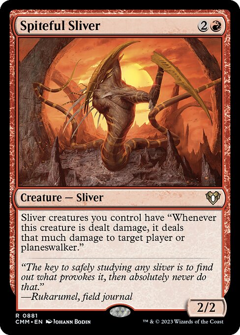 Spiteful Sliver (Commander Masters #881)