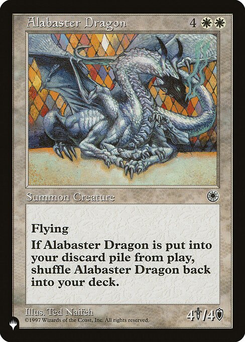 Alabaster Dragon (The List #742)