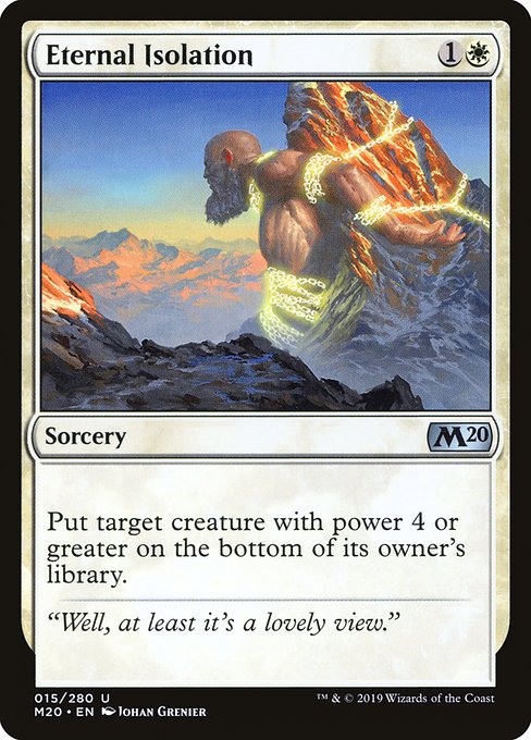 Eternal Isolation (Core Set 2020 #15)