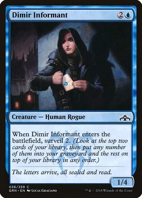 Dimir Informant (grn) 36