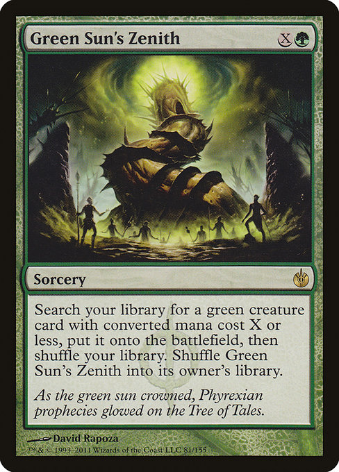 Green Sun's Zenith card image