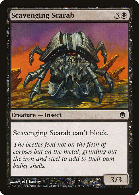 Scavenging Scarab card image