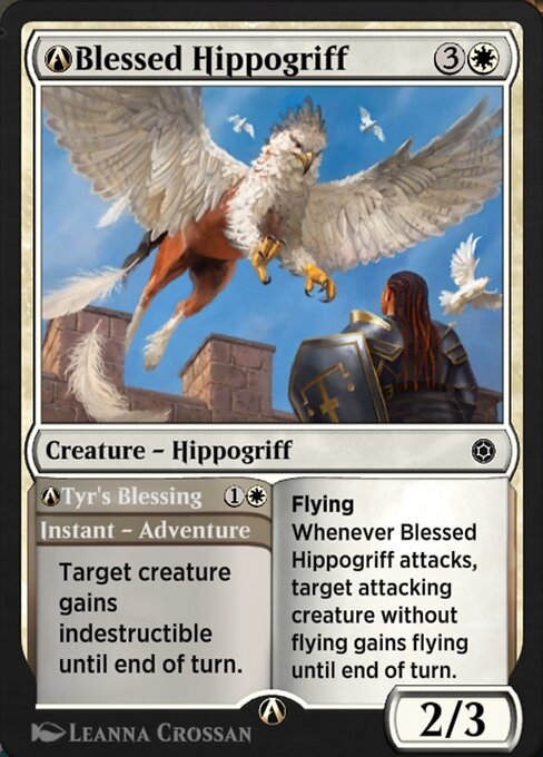 A-Blessed Hippogriff // A-Tyr's Blessing (Alchemy Horizons: Baldur's Gate #A-85)