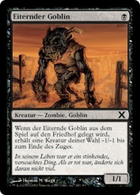 Festering Goblin (Tenth Edition #143)