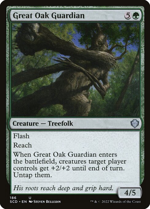 Great Oak Guardian (Starter Commander Decks #186)