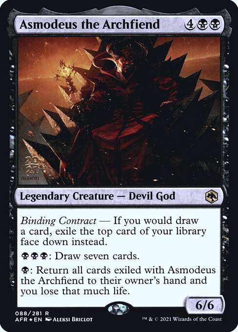 Asmodeus the Archfiend (Adventures in the Forgotten Realms Promos #88s)