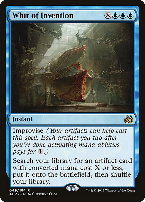 Whir of Invention (Aether Revolt #49)