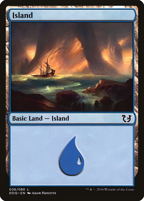 Island (Duel Decks: Blessed vs. Cursed #36)