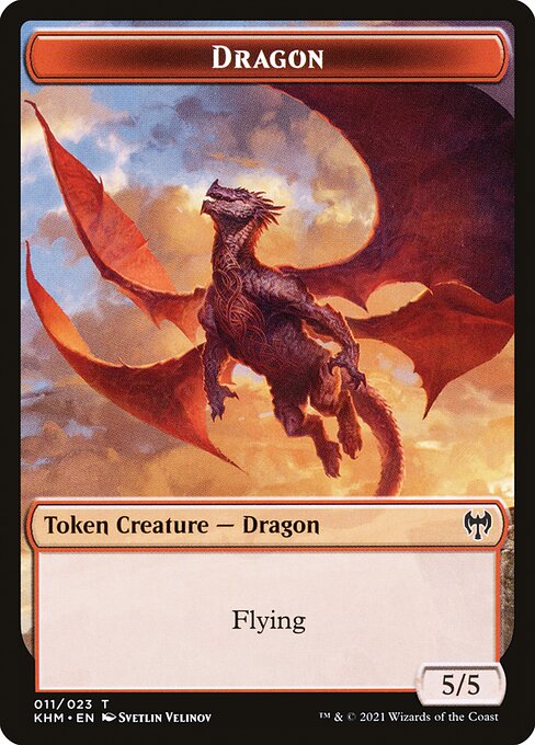 Dragon (Kaldheim Tokens #11)