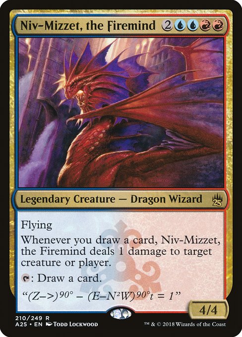 Niv-Mizzet, the Firemind (Masters 25 #210)
