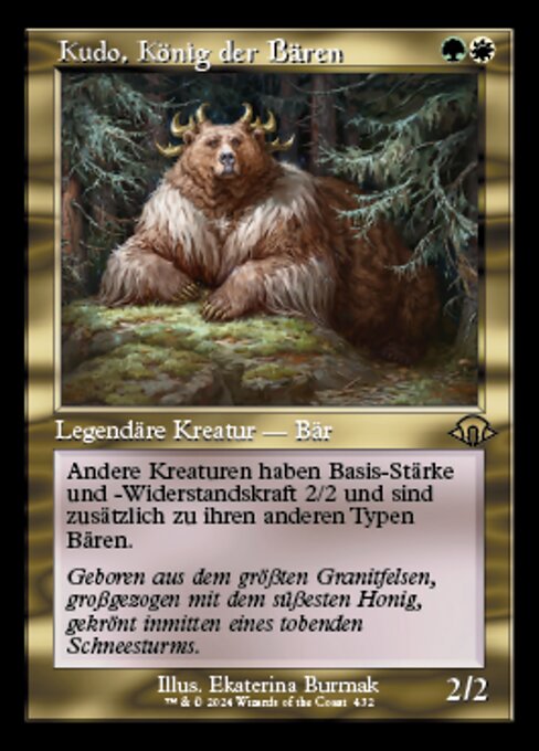 Kudo, King Among Bears (Modern Horizons 3 #432)