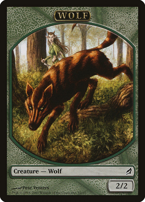 Wolf (Lorwyn Tokens #10)