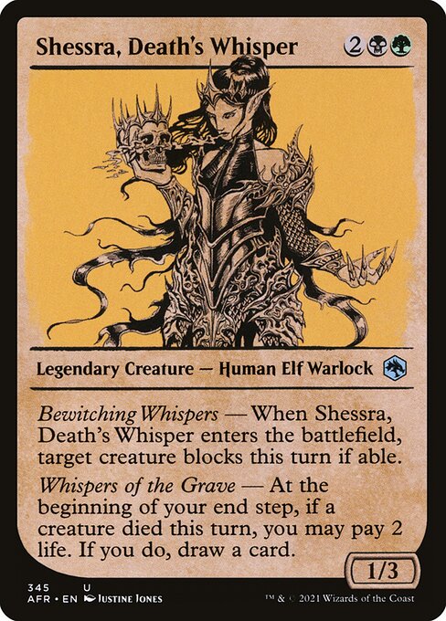 Shessra, Death's Whisper card image