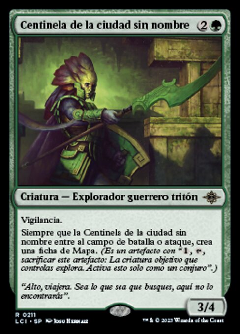 Sentinel of the Nameless City (The Lost Caverns of Ixalan #211)
