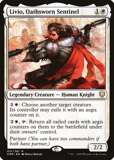 Livio, Oathsworn Sentinel (cmr) 31