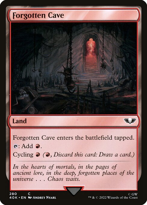 Forgotten Cave (Warhammer 40,000 Commander #280)