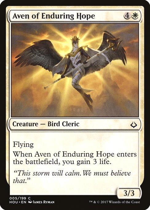 Aven of Enduring Hope (Hour of Devastation #5)