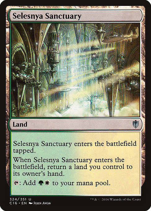 Selesnya Sanctuary (Commander 2016 #324)
