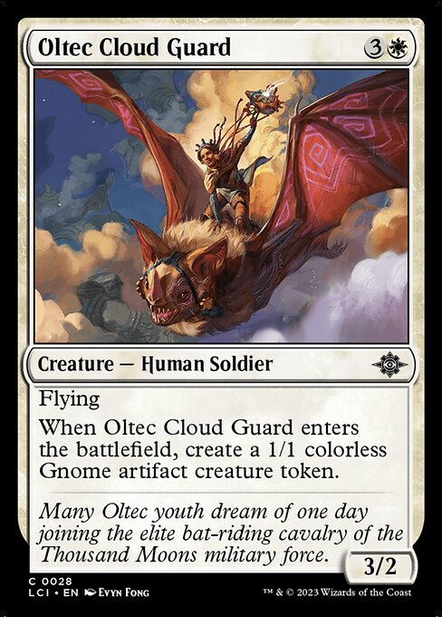 Garde-nuage oltèque|Oltec Cloud Guard