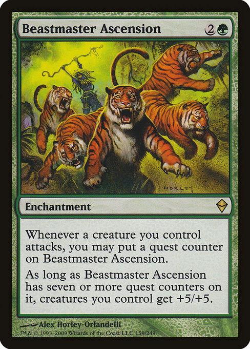 Beastmaster Ascension (Zendikar #159)
