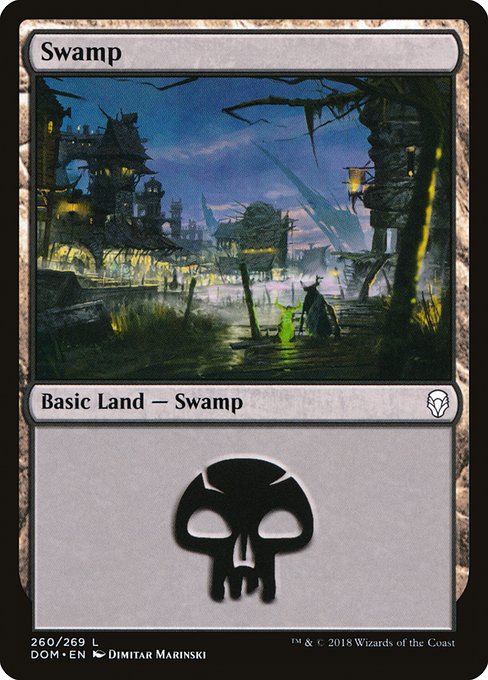 Swamp (Dominaria #260)