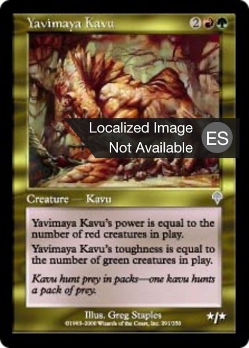 Yavimaya Kavu (Invasion #291)
