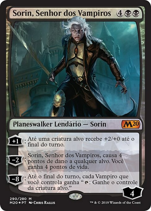 Sorin, Vampire Lord (Core Set 2020 #290)