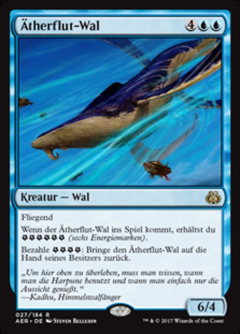 Aethertide Whale (Aether Revolt #27)