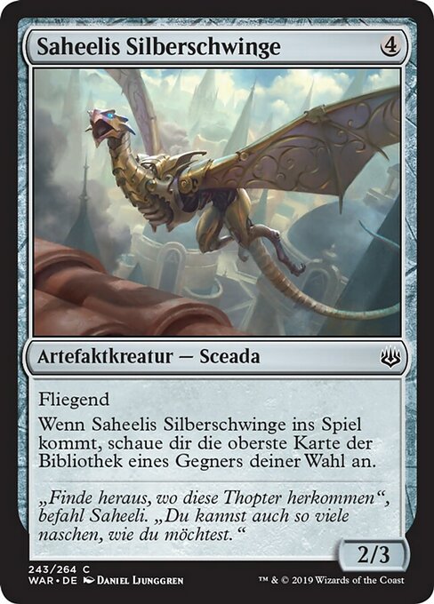 Saheeli's Silverwing (War of the Spark #243)