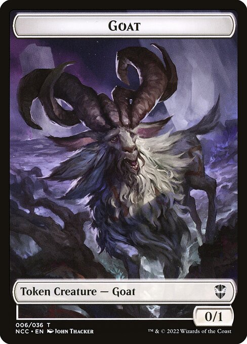 Goat (New Capenna Commander Tokens #6)
