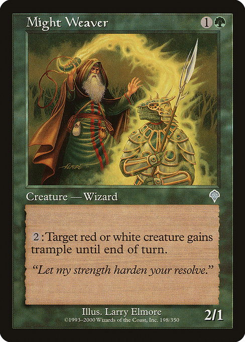 Might Weaver card image