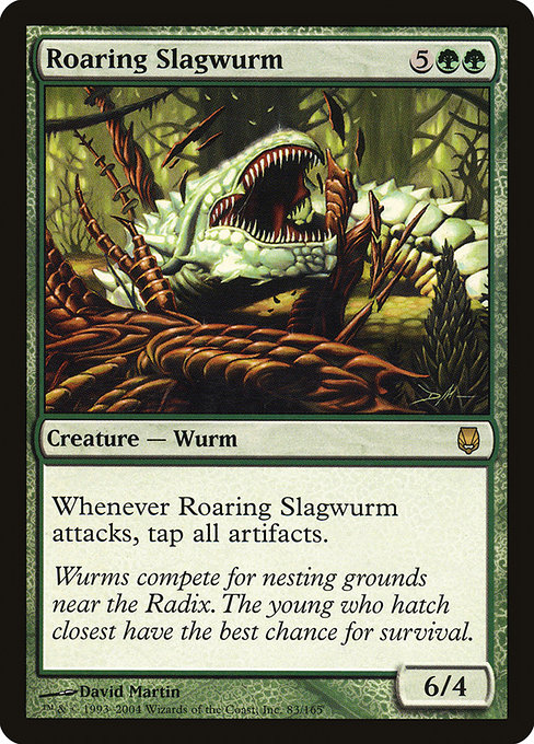 Roaring Slagwurm (Darksteel #83)