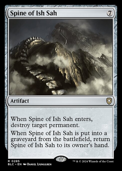 Spina di Ish Sah (Bloomburrow Commander)