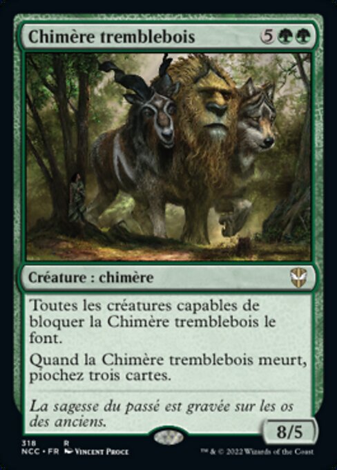 Treeshaker Chimera (New Capenna Commander #318)