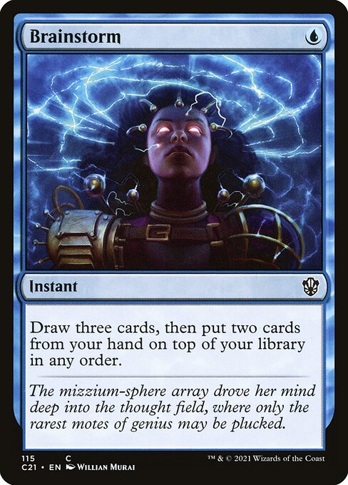 Brainstorm (Commander 2021 #115)