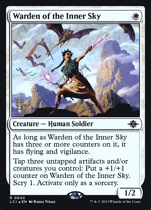 Warden of the Inner Sky (The Lost Caverns of Ixalan Promos #43s)