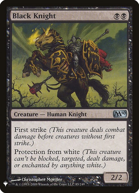 Black Knight (The List #M10-85)