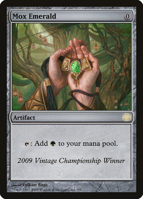 Mox Emerald · Vintage Championship (OVNT) #2009 · Scryfall Magic 