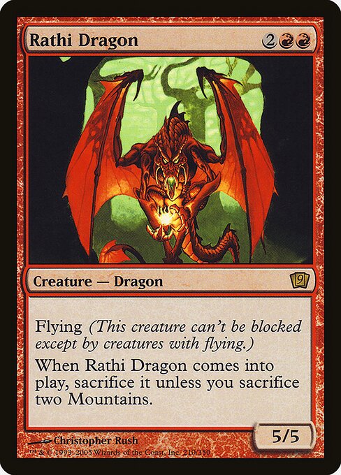 Dragon rajhi|Rathi Dragon