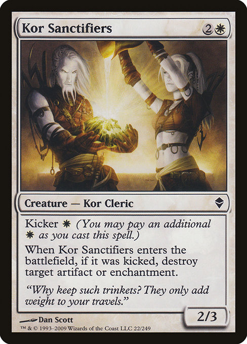 Kor Sanctifiers (Zendikar #22)